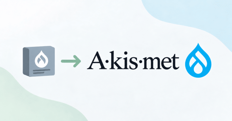 Akismet: Upgrade to the official Akismet Drupal module